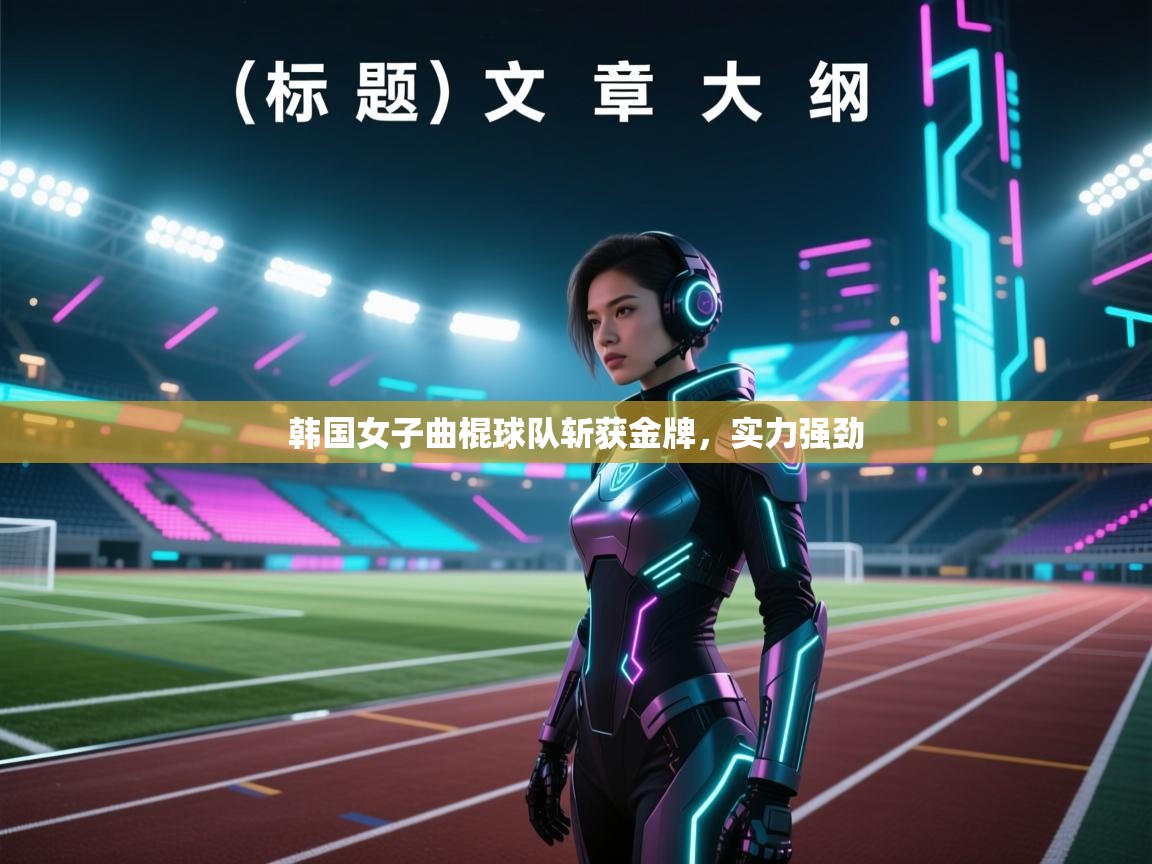 韩国女子曲棍球队斩获金牌，实力强劲  第1张
