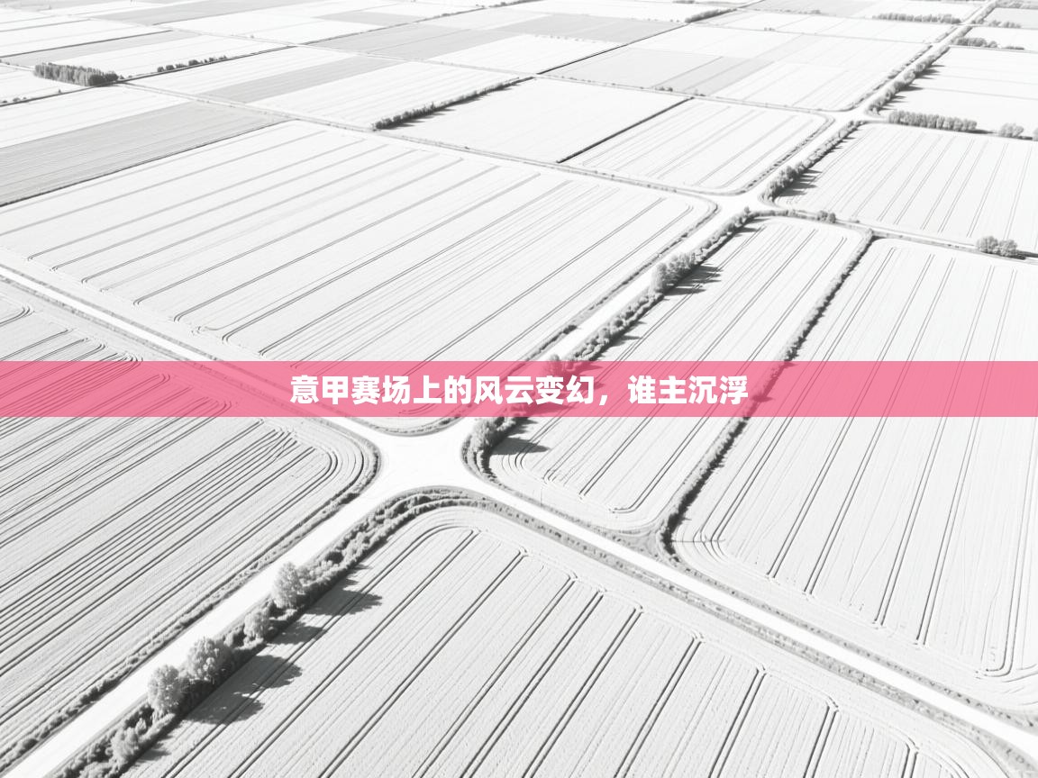 意甲赛场上的风云变幻，谁主沉浮  第1张